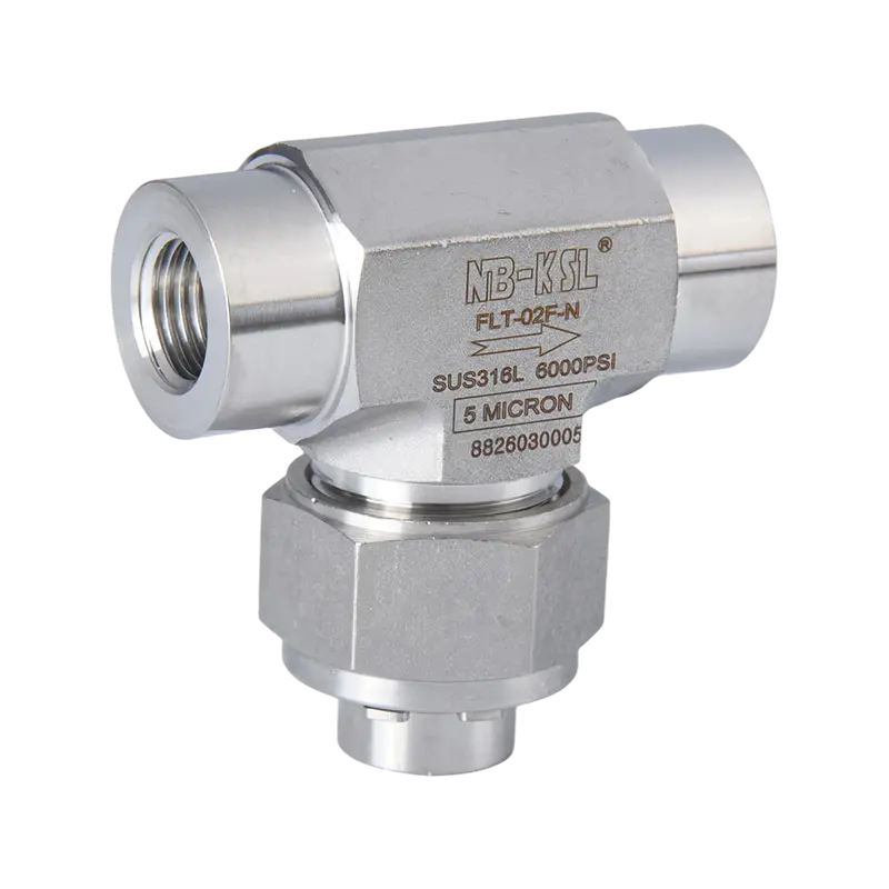 T-type indvendigt gevindfilter